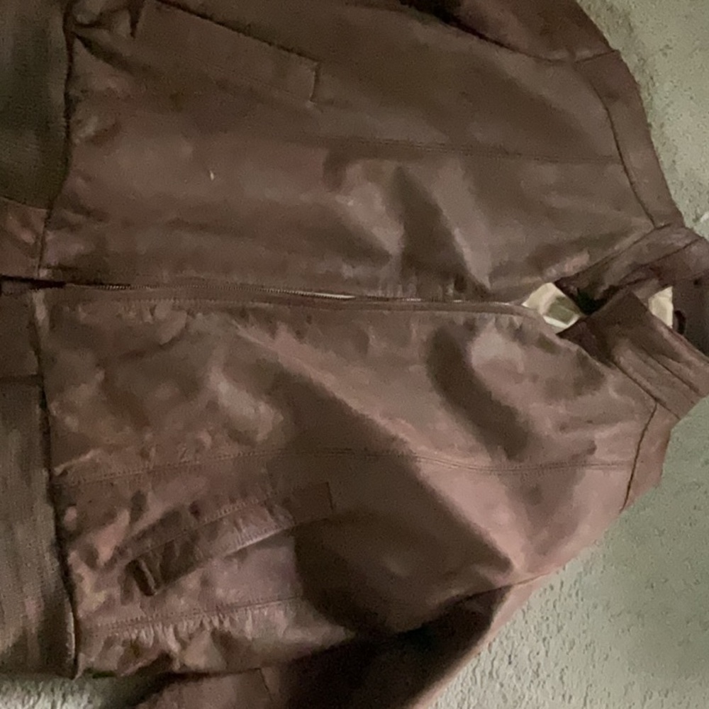 Jos. A. Bank Brown Leather Jacket